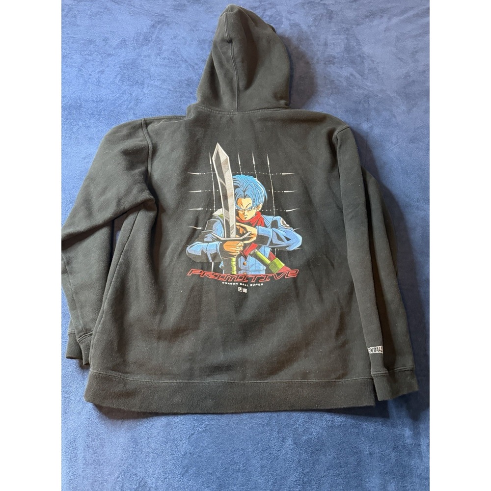 Primitive x Dragon Ball Super Trunks Hoodie Mens M Black Pullover Sweatshirt
